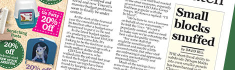 Small blocks snuffed