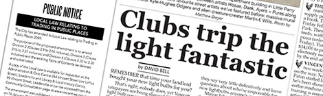 Clubs trip the light fantastic