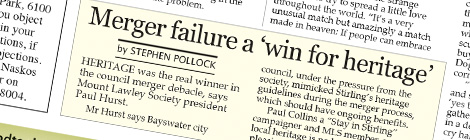 Merger failure a ‘win for&nbsp;heritage’