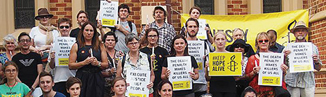 Bali candlelight vigil