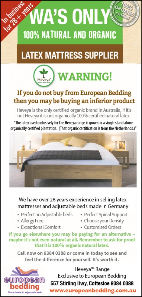 870 European Bedding 15x2