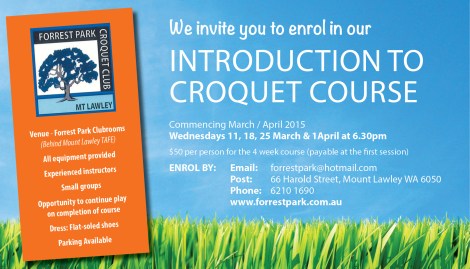 870 Forrest Park Croquet 15x7