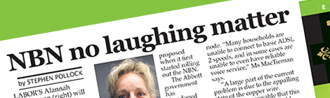 NBN no laughing matter