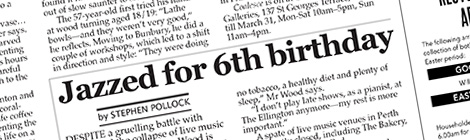 Jazzed for 6th&nbsp;birthday