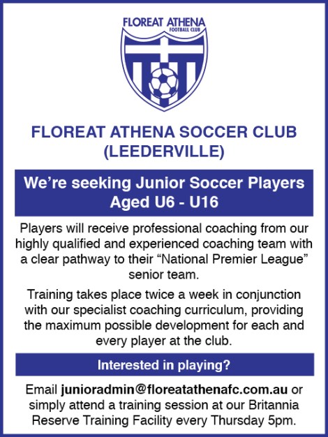 872 Floreat Athena Football Club 10x2