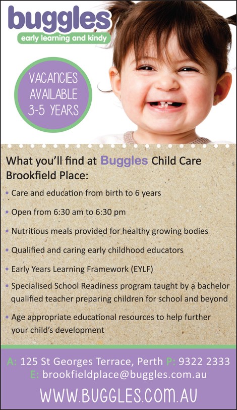 G8 Education Buggles Brookfield 19x3