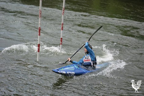 • Georgina Collin’s a fiend at both slalom and wildwater. Photos supplied | by Jenny Vogel and Sportscene