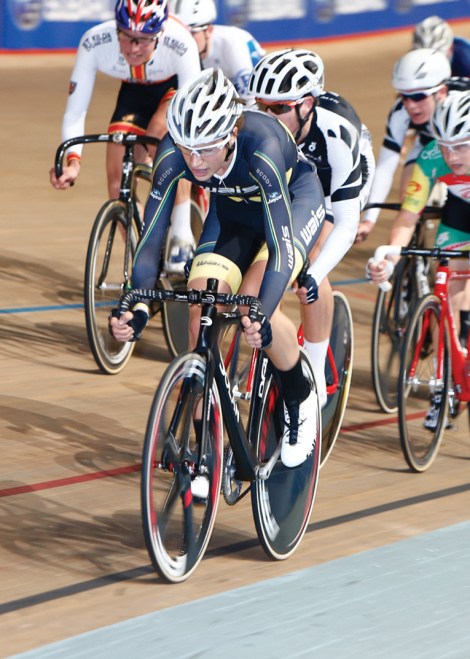 • Alex Rendell in action. Photo supplied by John Veage