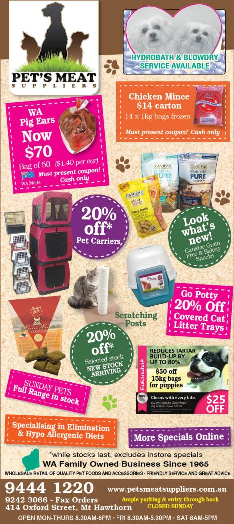 9. Pets Meat Suppliers 25x3