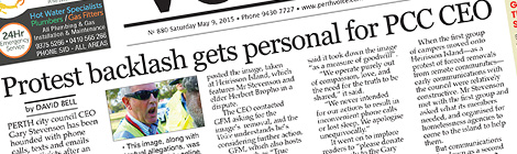 Protest backlash gets personal for PCC CEO