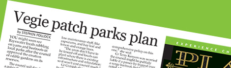 Vegie patch parks&nbsp;plan