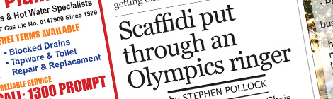 Scaffidi put through an Olympics&nbsp;ringer