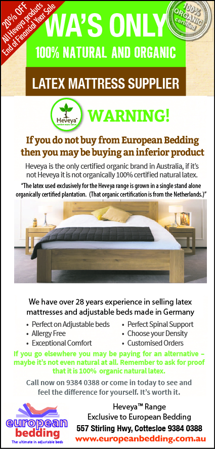 2. European Bedding 15x2