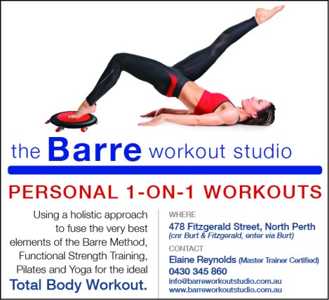 3. Barre Workout Studio 10x3