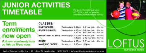 880 Loftus Rec Centre 10x7 #2