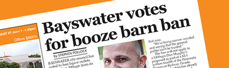 Bayswater votes for booze barn ban