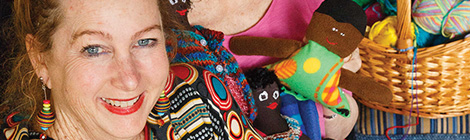 Knitting silent friends for remote kids in&nbsp;need