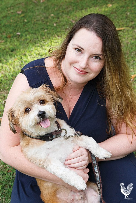 • Samantha Smith adopted her dog Shakey from SAFE Perth about two years ago. He’d been surrendered after spending the first few years of his life tied on cement. He was infested with fleas which had caused fur loss on his belly and lower back. Photo by Matthew Dwyer