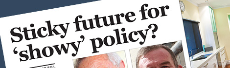Sticky future for ‘showy’&nbsp;policy?