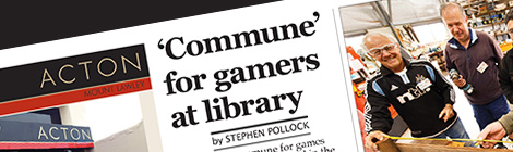 ‘Commune’ for gamers at library