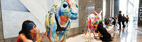 Artists hop to roo&nbsp;challenge