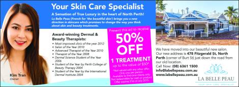 15. La Belle Peau 10x7