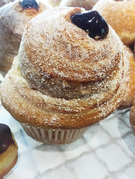 Trackside Bakery’s cruffin, posted on Facebook.