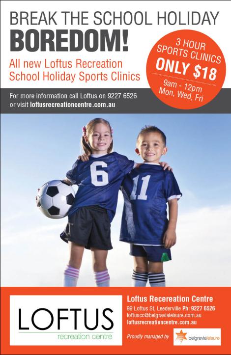 6. Loftus Rec Centre 20x3.5