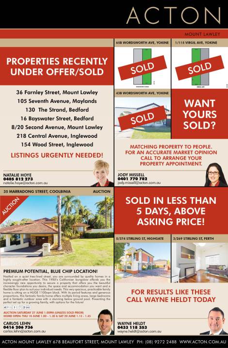 Acton ML 4 Spots 40x7