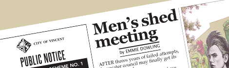Men’s shed meeting