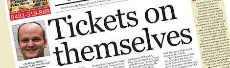 Tickets on themselves