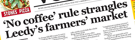 ‘No coffee’ rule strangles Leedy’s farmers’&nbsp;market