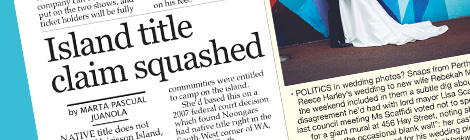 Island title claim&nbsp;squashed