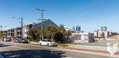 • Site of the proposed fire station on Carr Street. Photo by Matthew Dwyer