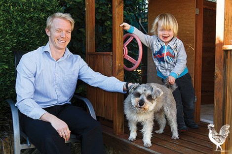 • Dan Loden wants to improve Vincent’s liveability and sustainability. Photo by Matthew Dwyer