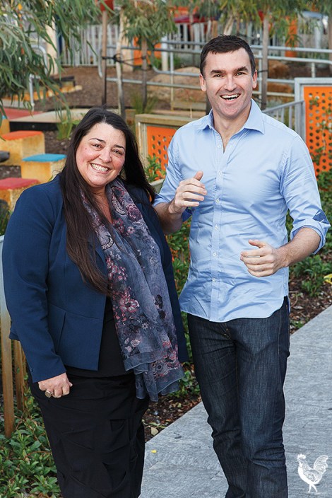 • John Carey and his deputy Ros Harley will run again this October. Photo by Matthew Dwyer