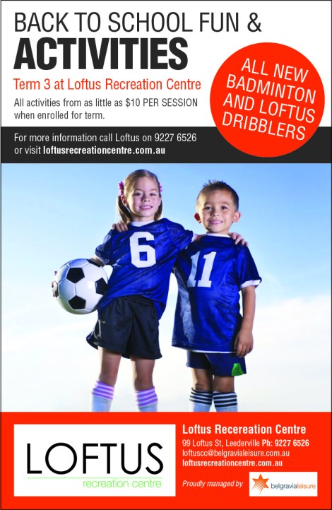 893 Loftus Rec Centre 20x3.5