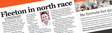 Fleeton in north race