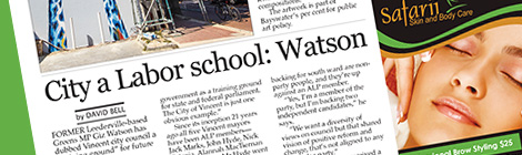 City a Labor school: Watson