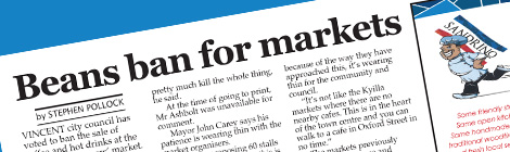 Beans ban for&nbsp;markets