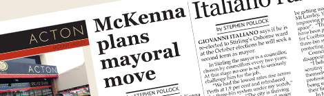 McKenna plans mayoral&nbsp;move