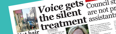 Voice gets the silent&nbsp;treatment