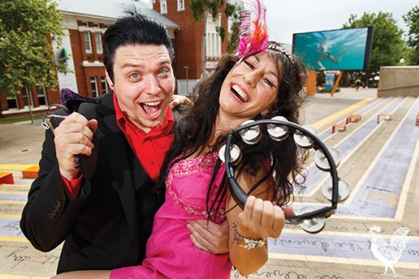 • You can catch Laith and Randa at this year's Pride. Faith is the MC of Happy Pride and Randa is the lead singer of Randa & the Soul Kingdom. Photo by Matthew Dwyer.