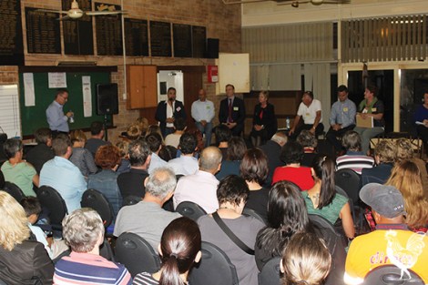 • Council election forum at Bayswater bowling club. Photo by Stephen Pollock