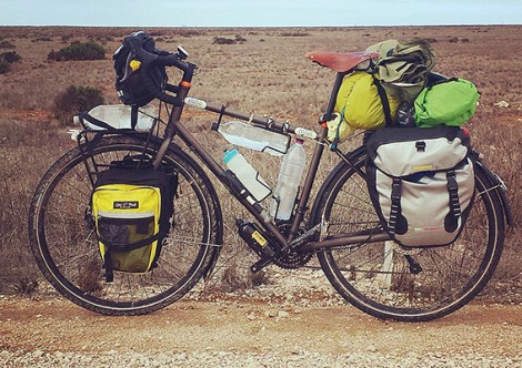 • Warren Hepworth rode 4000km for charity on his beloved iron steed before it was stolen in Perth. It had no bags, front rack or mudguard when nicked.