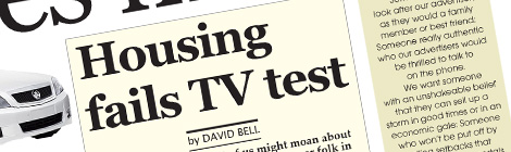 Housing fails TV&nbsp;test