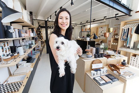 • IT’S A WARESHOUSE: Lisa Tay is opening up her unusual home to the public this weekend. Photo by Matthew Dwyer