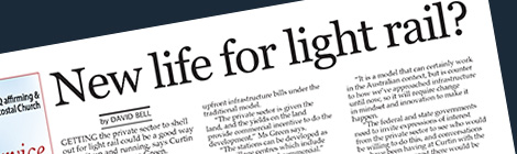 New life for light rail?