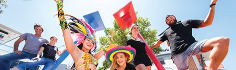 Leederville lights up