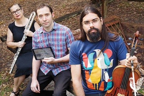 • Decibel new music ensemble has missed out on a US tour as a result of Australia Council funding cuts. And they’re not the only ones to have missed out, WA Chamber of Arts and Culture chief executive Henry Boston says. Pictured are Cat Hope, Stuart James and Aaron Wyatt. Photo by Matthew Dwyer